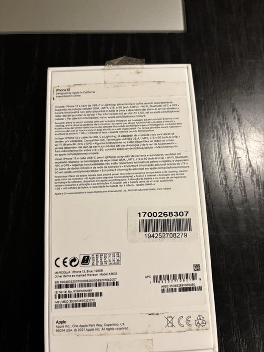 Iphone 13 128GB azul