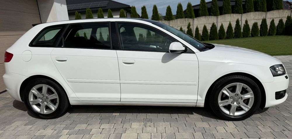 Audi A3 Sportback Audi A3*2.0TDI*skóry*szklany dach*bezwypadek*led*zadbana*org km