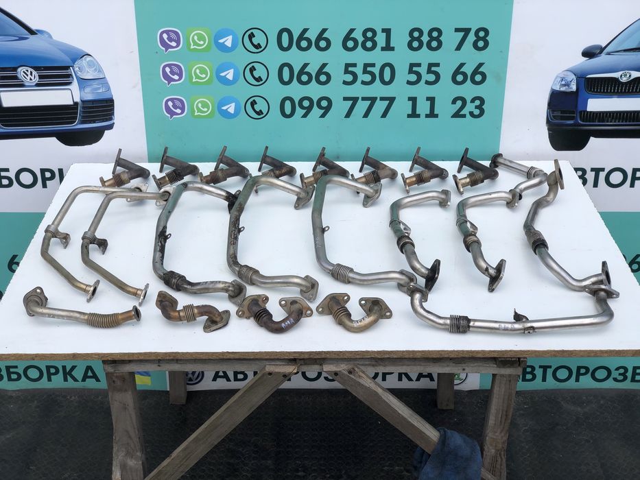 трубка єгр пассат б6 трубка egr passat b6 golf 5 skoda a5 touran