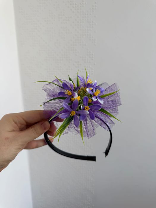 Обруч обідок проліски крокуси