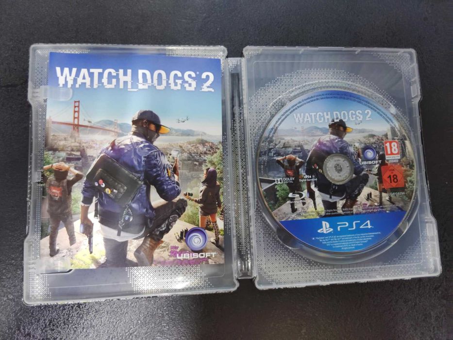 Watch Dogs 2 PS4 Polskie napisy są w grze Steelbook