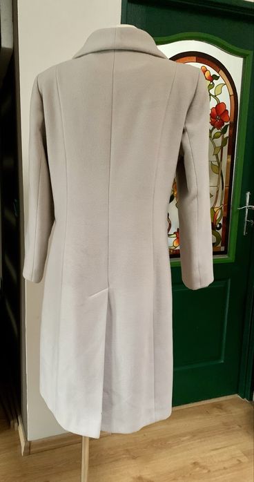 Plaszcz damski Jean Boisson rozm 46 - 35% welna - jak NOWY