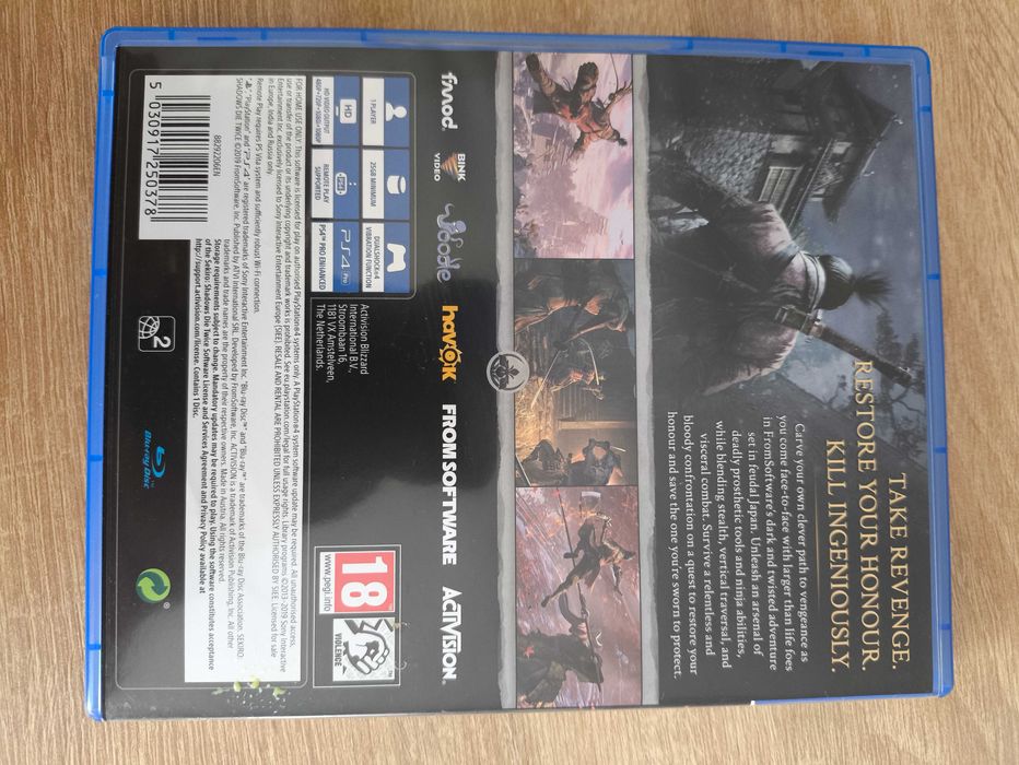 Sekiro Shadow Die Twice PL PS4 / PS5