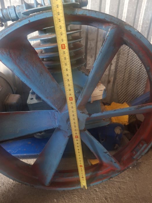 Kompresor + silnik do dużej butli