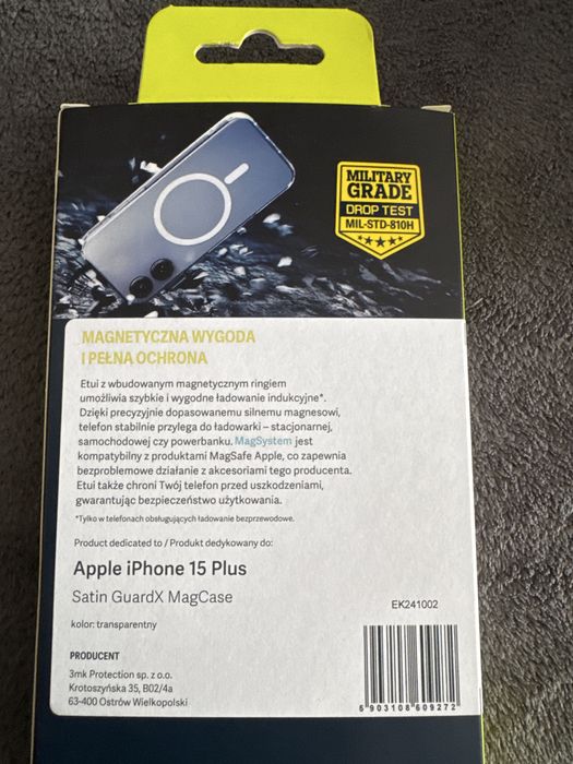 Etui iPhone 15 plus