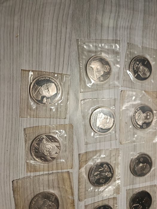 Монеты юбилейные СССР proof