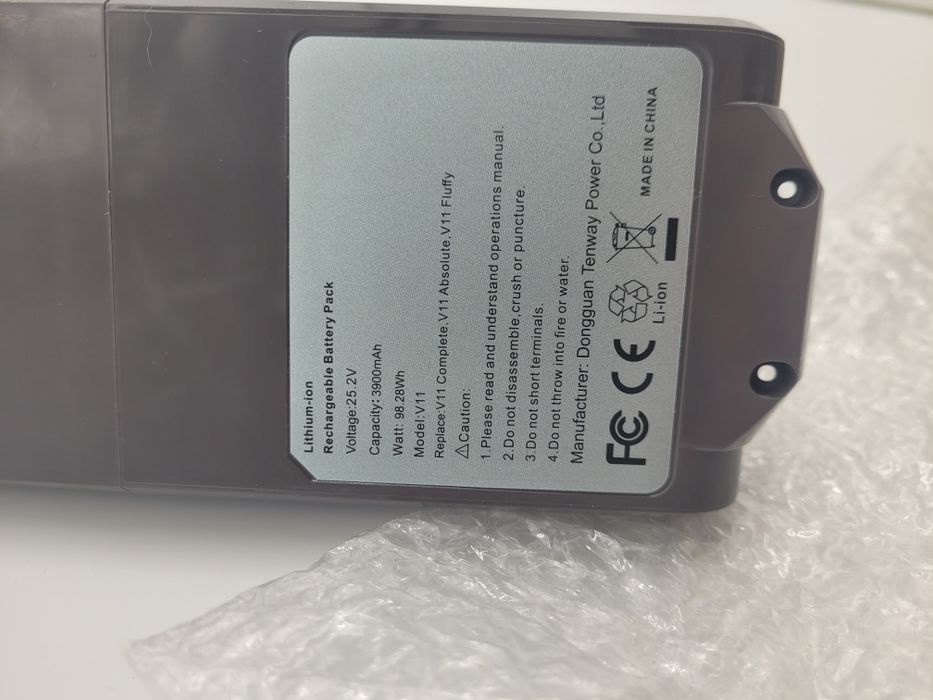 Akumulator 3900mAh do Dyson V11 25,2V Z filtrem