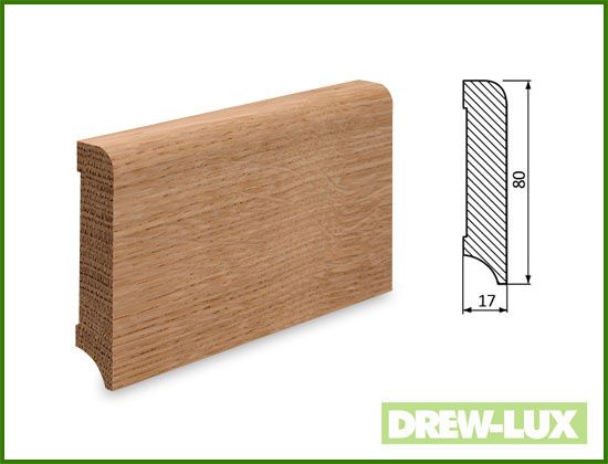 Listwy przypodłogowe drewniane dębowe- producent