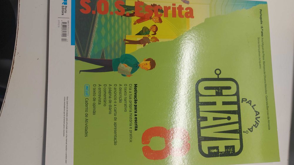 Livro actividades 8 ano chave