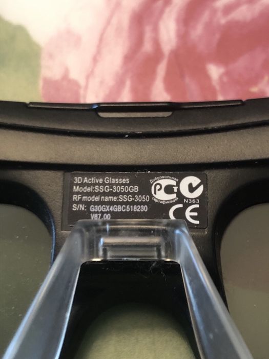 Окуляри 3D активні окуляри    Samsung-3050GB.