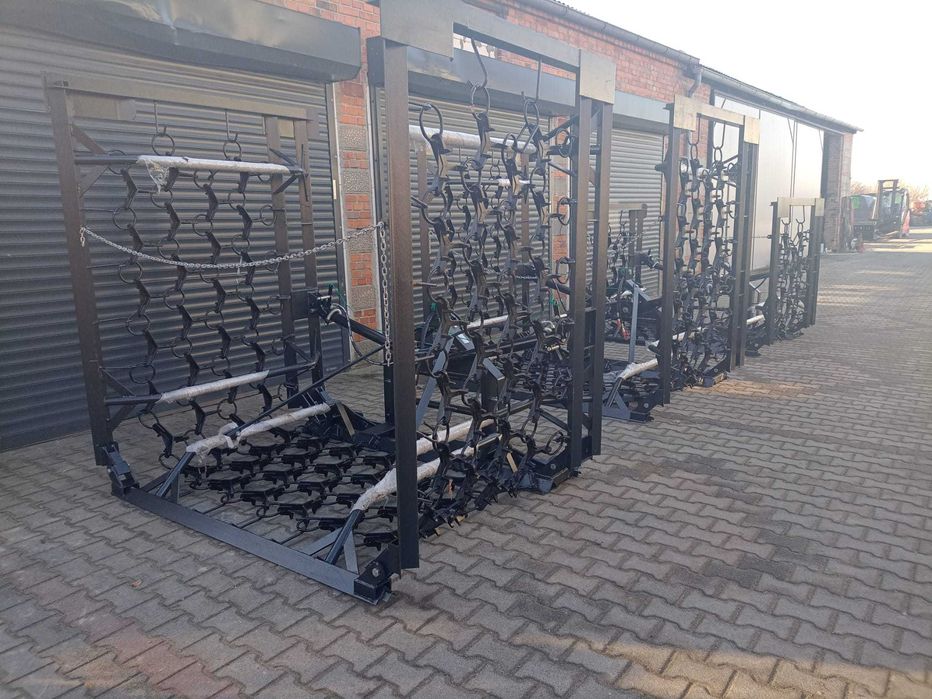 Wloka lakowa polowa 6m hydrauliczna Metal Technik