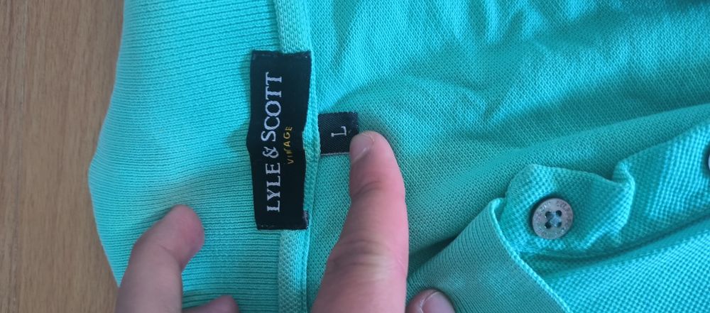 Вантажна поло футболка Lyle scott