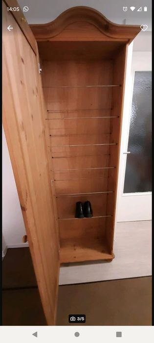 Szafka na buty drewniana