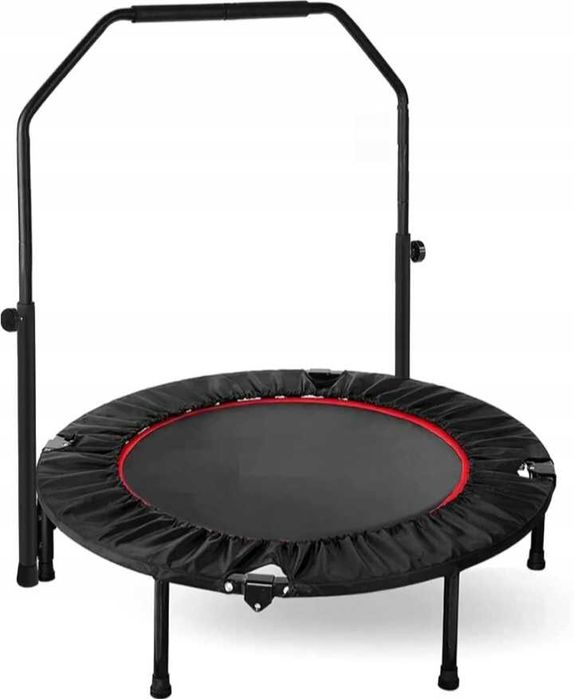 Trampolina z uchwytem fitness