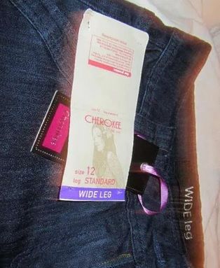 Cherokee, jeansowe spodnie, roz. 12 standard