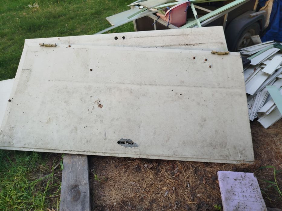 Drzwi techniczne metalowe ocieplane