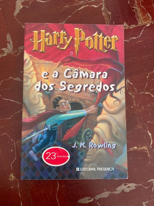 Livro do Harry Potter e a câmara dos segredos