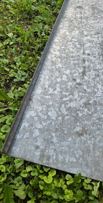 Blacha zagięta 9 płatów kawałków Nowa 2metry