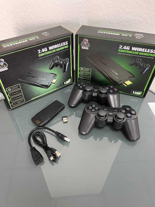 Игровая ПРИСТАВКА на 1000 игр! + 2 джойстика! Консоль на двоих!