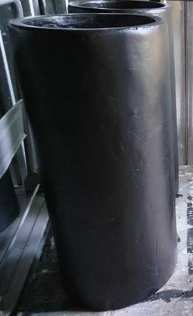 betonowe donice wysokie walce 30 / h 65 cm