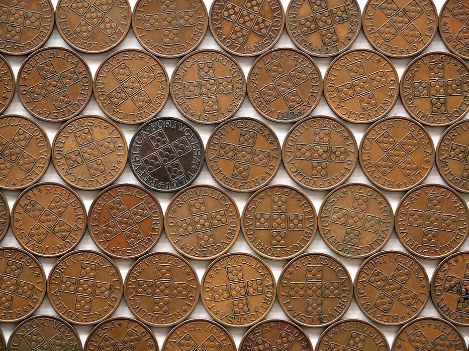 Lote de 57 Moedas 1 Escudo 1971