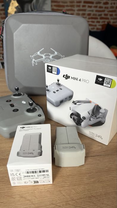 Dji mini 4 pro NOWY, 2 baterie, futerał, dji care ubezpieczenie