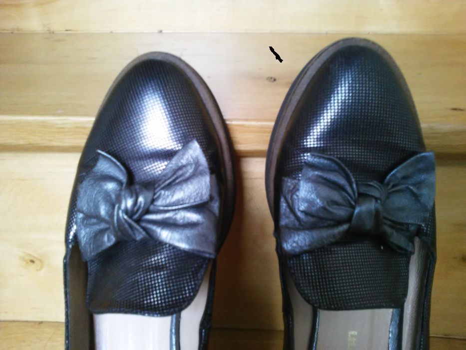 buty, półbuty z kokardką, Pedro Anton, made in Spain