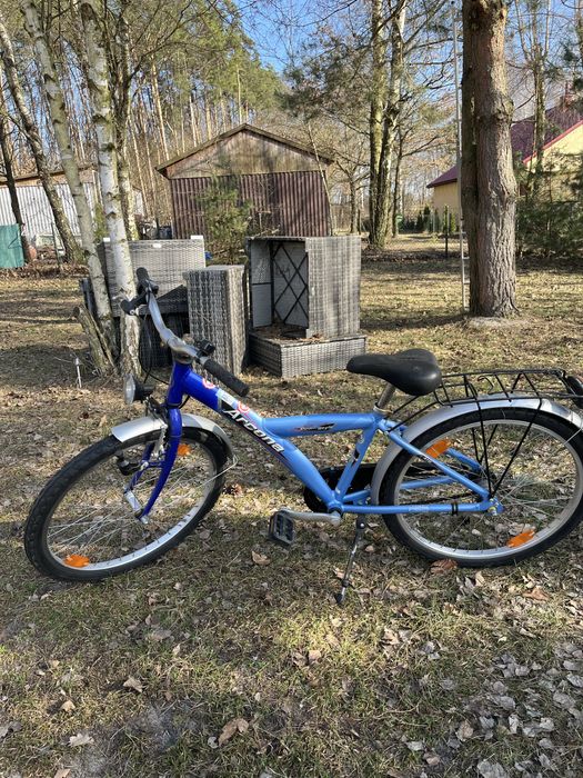 Rower 24 cale niebieski