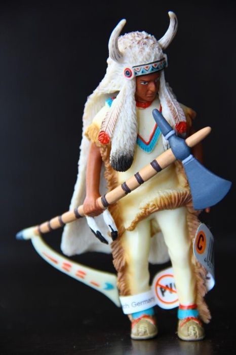 индейцы ковбои SCHLEICH, PAPO, BULLYLAND 90-100мм