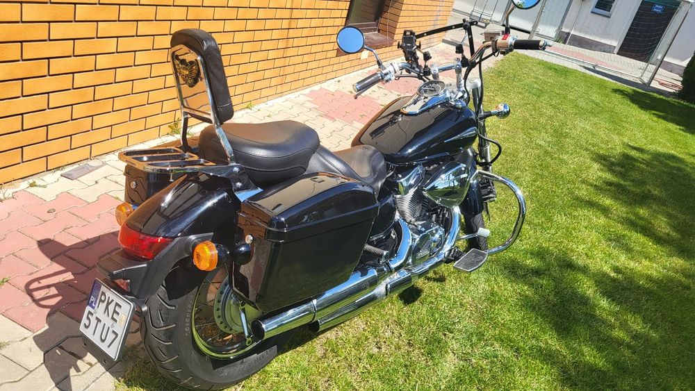Honda Shadow Honda Shadow VT750 Spirit, dużo dodatków, siedzenie Mustang
