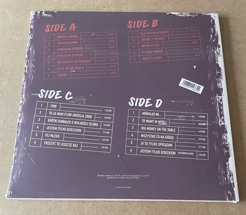 Winyl OSTR wersja instrumentalna Ja Tu Tylko Sprzątam 2LP vinyl nowy