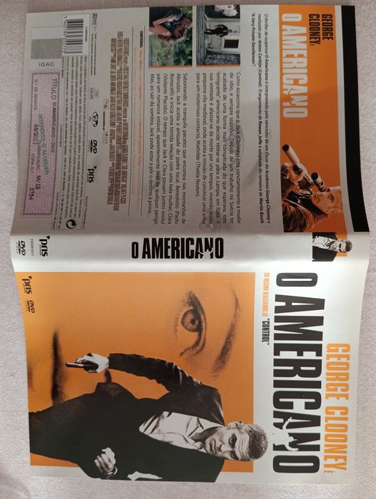 DVD o americano - George Clooney