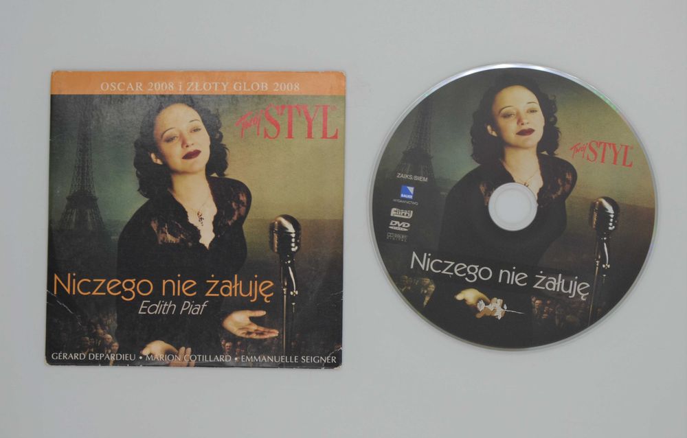 Niczego nie żałuję - Edith Piaf  DVD