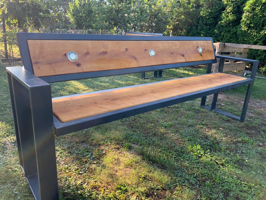 stelaż - konstrukcja - ławka nowoczesna