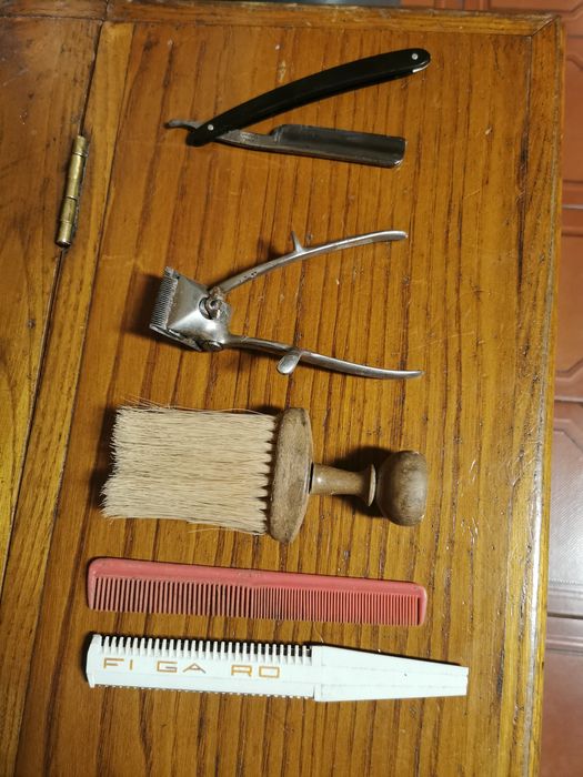 Artigos vintage de cabeleireiro /barbeiro