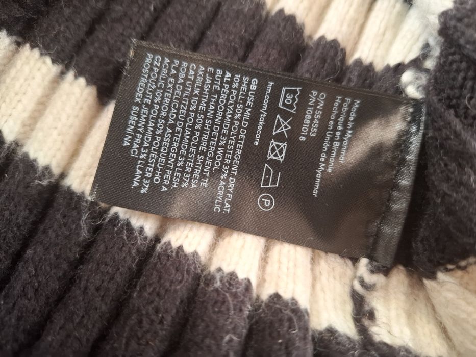 Платье теплое вязаное H&M разм.S-М