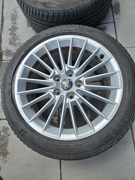 Felgi Audi  i opony letnie Bridgestone 17cali