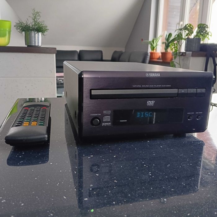 Yamaha DVD-E810 Pianocraft black czarny sprawny z pilotem