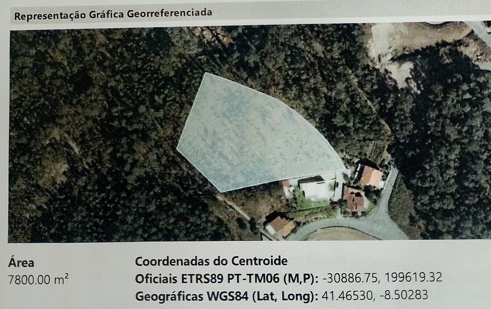 Terreno rústico a venda (florestal)