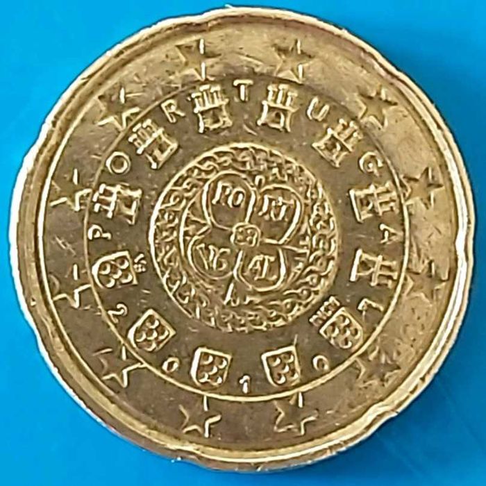 20 Cêntimos de 2010 de Portugal