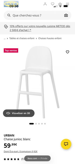 Cadeira de criança alta