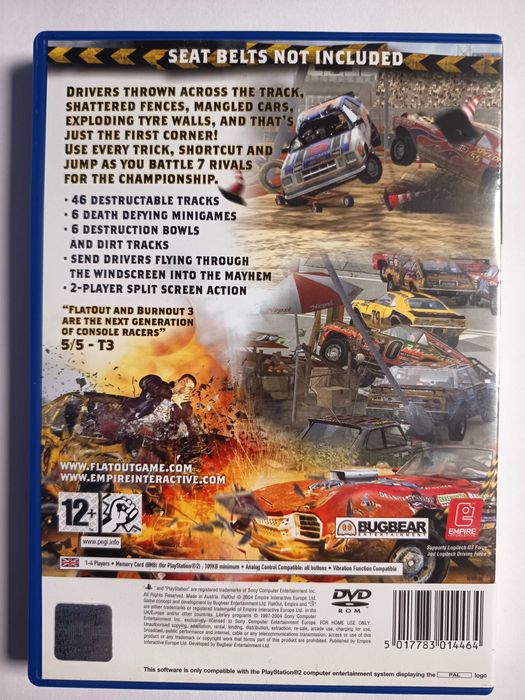 Flatout PS2 PlayStation 2 angielska komplet