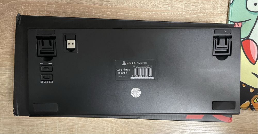 Игровая механическая клавиатура Ajazz AK820PRO 75%