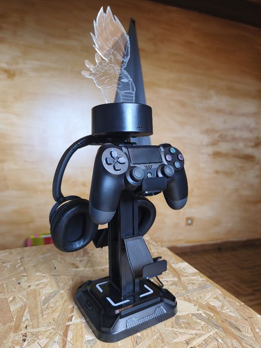 Suporte Comandos Gaming Led Vegeta (5 spots & 7 cores)