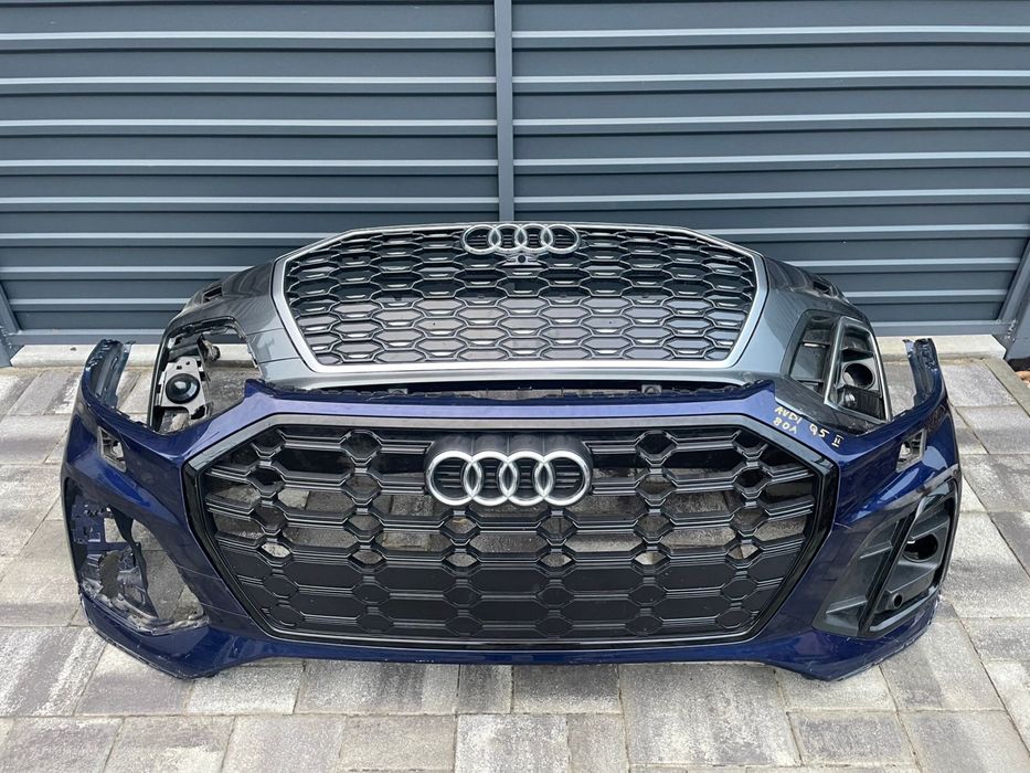 Бампер Audi Q5 80-A rest Оригінал!!!хром/антихром