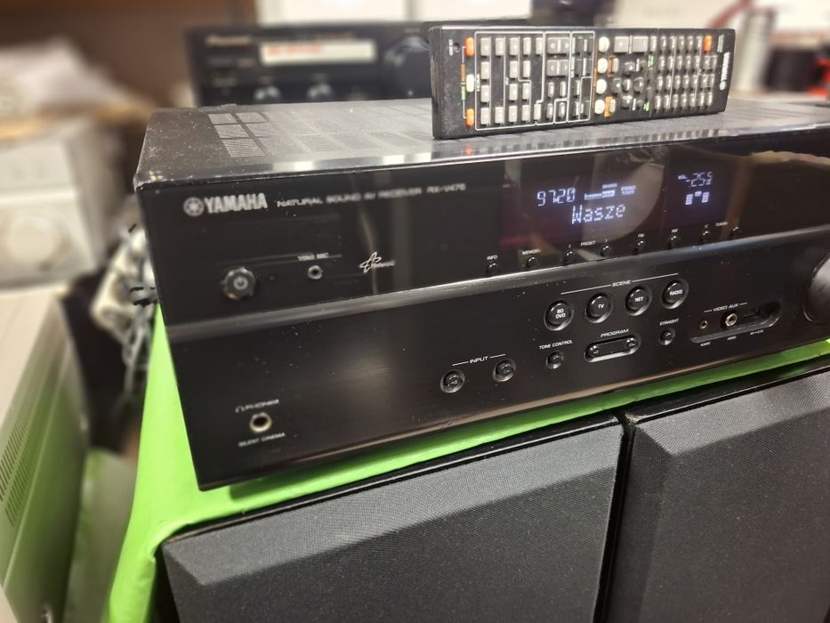 Amplituner Yamaha RX-V475 pilot optyka hdmi