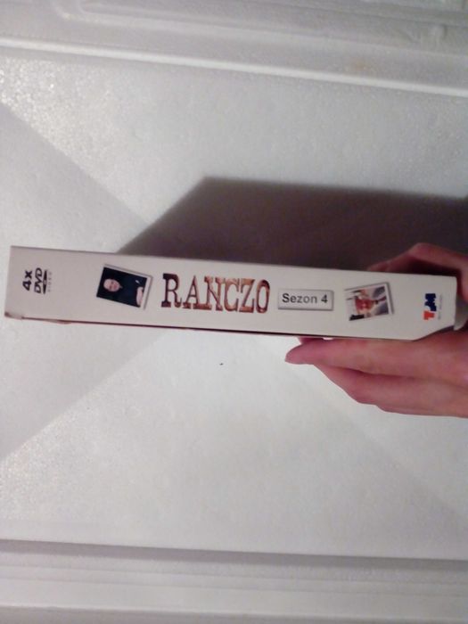 Ranczo sezon 4, płyty dvd, twarda oprawa, biały front Kraków
