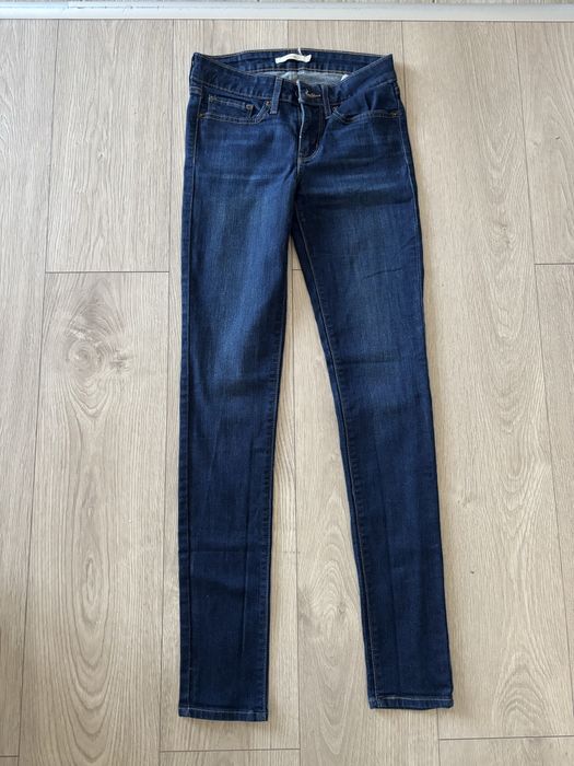 Spodnie damskie jeansy skinny Levi's 27/33 S