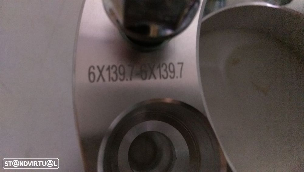 Espaçadores Mitsubishi, Opel, Toyota Furação 6x139.7 M12x1,5mm 30mm