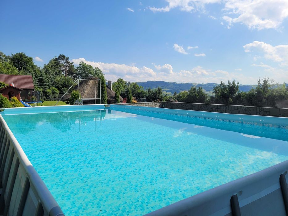 Noclegi pracownicze domek Krystuś Kłodne Męcina Limanowa wynajem.